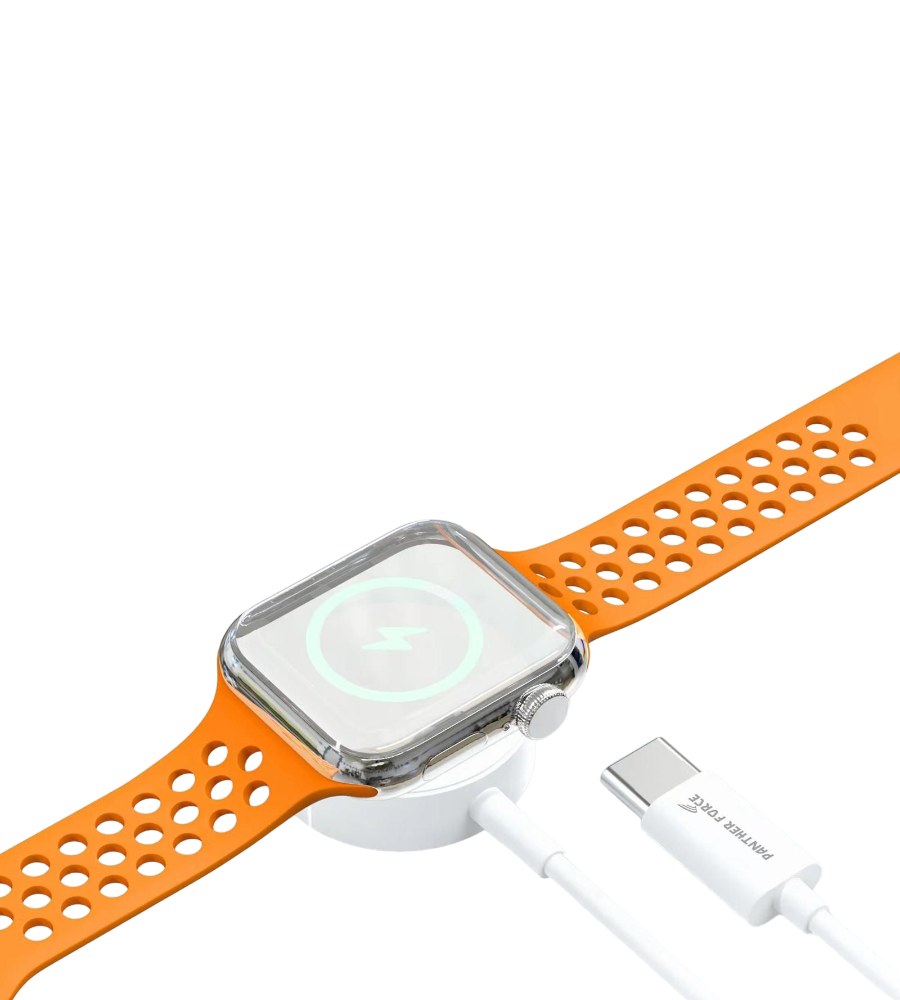 PF209- Panther Force Watch Charger with USB-C - Seamless Connectivity, Uninterrupted Power PF209- Panther Force Watch Charger with USB-C - Seamless Connectivity, Uninterrupted Power